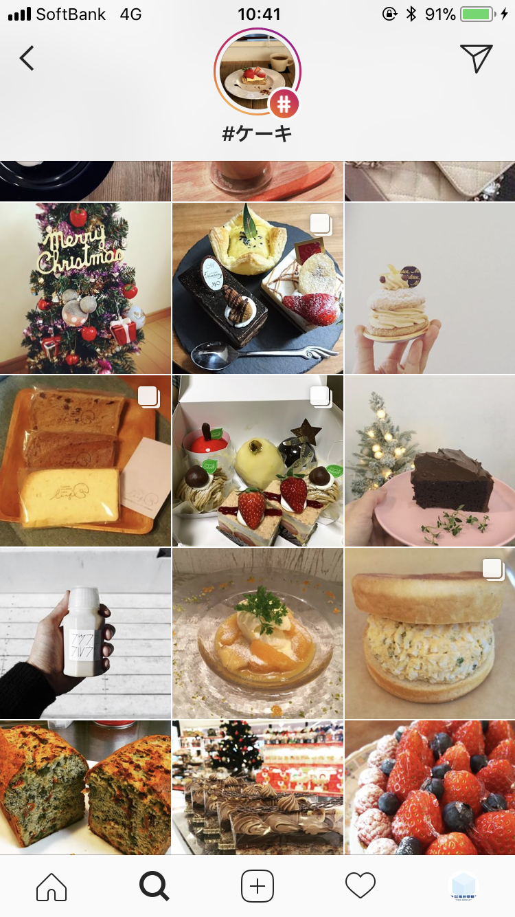 インスタ映えするクリスマスケーキ 大阪の印刷会社 坂井印刷所